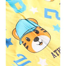 Babyhug Cotton Poplin Woven Checks Boxers With Tiger Print Pack of 3 - Multicolor