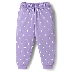 Babyhug Disney Single Jersey Knit Full Sleeves T-Shirt & Pyjama Night Suit with Minnie Graphics - Multicolour