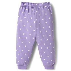 Babyhug Disney Single Jersey Knit Full Sleeves T-Shirt & Pyjama Night Suit with Minnie Graphics - Multicolour