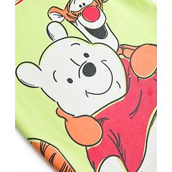 Babyhug Disney Single Jersey Knit Full Sleeves T-Shirt & Pyjama Night-Suit With Winnie The Pooh Graphics - Neon Green