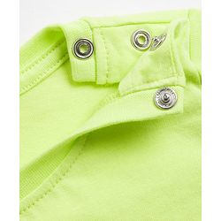 Babyhug Disney Single Jersey Knit Full Sleeves T-Shirt & Pyjama Night-Suit With Winnie The Pooh Graphics - Neon Green