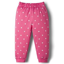 Babyhug Disney Single Jersey Knit Full Sleeves T-Shirt & Pyjama Night-Suit With Minnie Mouse Graphics - Pink