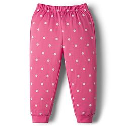 Babyhug Disney Single Jersey Knit Full Sleeves T-Shirt & Pyjama Night-Suit With Minnie Mouse Graphics - Pink