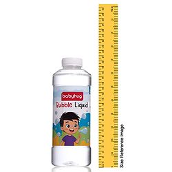Babyhug Bubble Liquid Solution, Bubble Refill Bottle, Bubble Maker Liquid for Guns - 750 ml| BIS Approved