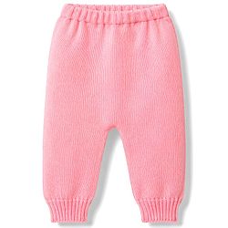 Babyhug Knitted Full Sleeves Sweater Set With Bunny Design - Light Blue