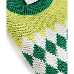 Babyhug Knitted Full Sleeves Sweater Set - Green