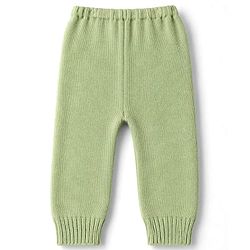 Babyhug Knitted Full Sleeves Sweater Set  - Green