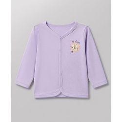 Babyhug 100% Cotton Interlock Knit Jhablas with Lion & Cloud Print Pack of 3 in White Purple & Green