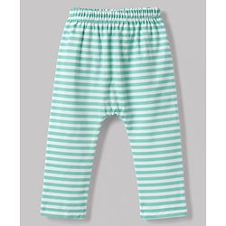Babyhug 100% Cotton Knit Full Length Diaper Leggings With Fruit Print Pack of 3 - Multicolor