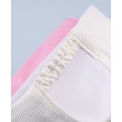 Babyhug 100% Cotton Woven Baseball Cap With Text Embroidery - White