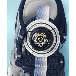 Cute Walk by Babyhug Velcro Closure Solid Sandals - Black