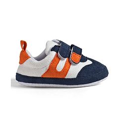 Cute Walk by Babyhug Velcro Closure Solid Booties - Brown