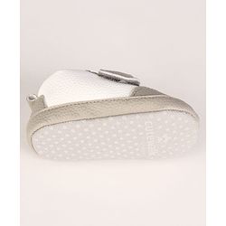 Cute Walk by Babyhug Velcro Closure Solid Booties - Grey