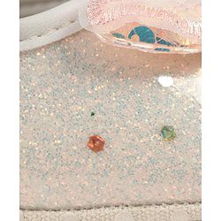 Cute Walk by Babyhug Velcro Closure Butterfly Applique Sequinned Booties With Glitter - Pink