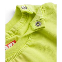 Babyhug Marvel Cotton Single Jersey Knit Half Sleeves T-Shirt with Captain America Graphic- Light Green