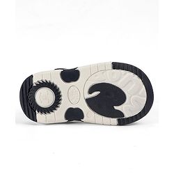 Cute Walk by Babyhug Velcro Closure Sandals with Applique - Navy Blue