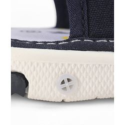 Cute Walk by Babyhug Velcro Closure Sandals with Applique - Navy Blue