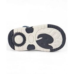 Cute Walk by Babyhug Velcro Closure Sandals with Applique - Navy Blue