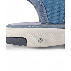 Cute Walk by Babyhug Velcro Closure Sandals with Applique - Navy Blue