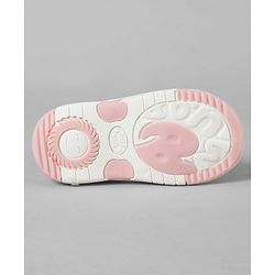 Cute Walk by Babyhug Velcro Closure Sandals With Floral Applique - Pink