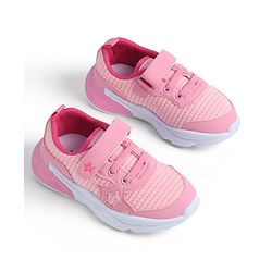 Cute Walk by Babyhug Velcro Closure Solid Sneaker Shoes - Purple