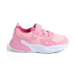 Cute Walk by Babyhug Velcro Closure Solid Sneaker Shoes - Purple