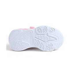 Cute Walk by Babyhug Velcro Closure Solid Sneaker Shoes - Purple