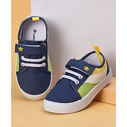 Cute Walk by Babyhug Velcro Closure Solid Casual Shoes - Blue