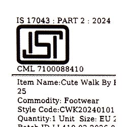 Cute Walk by Babyhug Lace Up Solid Casual Shoes - Black