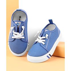 Cute Walk by Babyhug Lace Up Solid Casual Shoes - Black