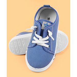 Cute Walk by Babyhug Lace Up Solid Casual Shoes - Black