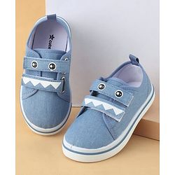 Cute Walk by Babyhug Velcro Closure Printed Casual Shoes - Blue