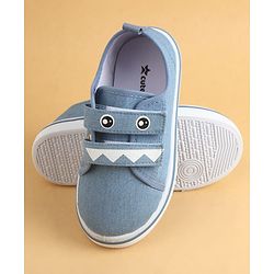 Cute Walk by Babyhug Velcro Closure Printed Casual Shoes - Blue