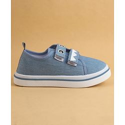 Cute Walk by Babyhug Velcro Closure Printed Casual Shoes - Blue