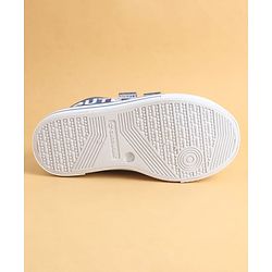 Cute Walk by Babyhug Velcro Closure Casual Shoes with Cute Embroidery - Blue