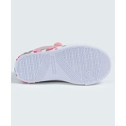 Cute Walk by Babyhug Velcro Closure Casual Shoes with Cat Embroidery - Pink