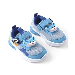 Cute Walk by Babyhug Velcro Closure Sneaker With Fox Applique - Red