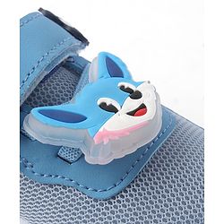 Cute Walk by Babyhug Velcro Closure Sneaker With Fox Applique - Red