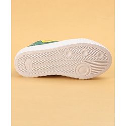 Cute Walk by Babyhug Lace Up Solid Casual Shoes - Dark Green