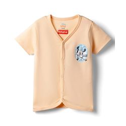 Babyhug Interlock Knit Half Sleeves Jhablas with Minnie Mouse Graphics Pack of  2- Sky &  Peach