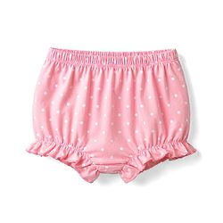 Babyhug 100% Cotton Single Jersey Knit Bear & Pola Dot Printed Bllomers Pack Of 3 - Multicolour