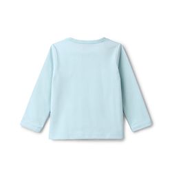 Babyhug 100% Cotton Knit Full Sleeves Jhablas with Sky Print Pack of 3 - Multicolor