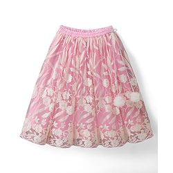 Babyhug Net Woven Sleeveless Choli Lehenga Set with Sequin Detailing & Dupatta - Pink