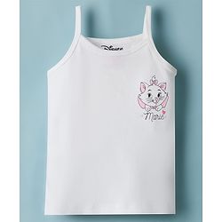 Babyhug Disney 100% Cotton Knit Sleeveless Slip With Disney Character Graphic Pack Of 2 - White