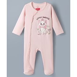 Babyhug Disney Interlock Knit Full Sleeves Footed Sleepsuit with Disney Character Print Pack of 2 - Multicolour