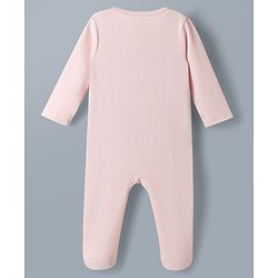 Babyhug Disney Interlock Knit Full Sleeves Footed Sleepsuit with Disney Character Print Pack of 2 - Multicolour