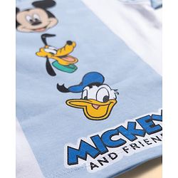 Babyhug Disney Single Jersey Knit Half Sleeves T-Shirt With Mickey Mouse Graphics Pack of 2 - Multicolor