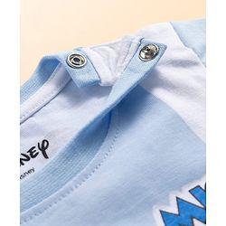 Babyhug Disney Single Jersey Knit Half Sleeves T-Shirt With Mickey Mouse Graphics Pack of 2 - Multicolor