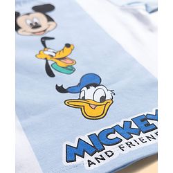 Babyhug Disney Single Jersey Knit Half Sleeves T-Shirt With Mickey Mouse Graphics Pack of 2 - Multicolor