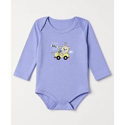 Babyhug 100% Cotton Interlock Knit Full Sleeves Teddy Bear Printed Onesies with Leggings & Cap Mittens and Booties - White